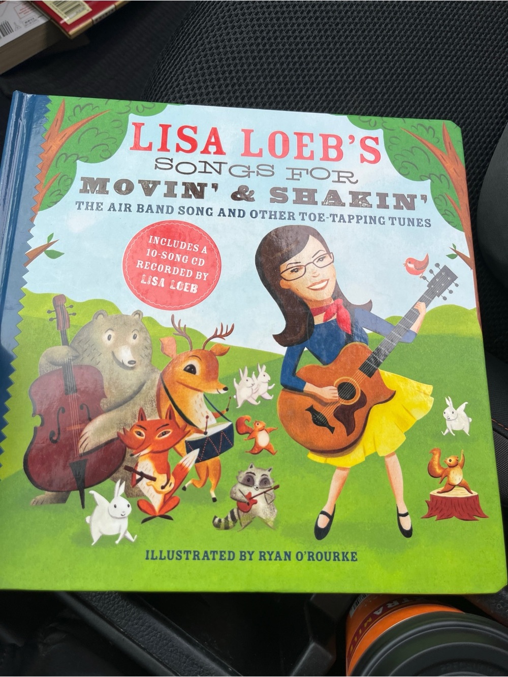 Lisa Loeb's Songs for Movin' & Shakin' Hardcover Book w/ 10-Song CD Included